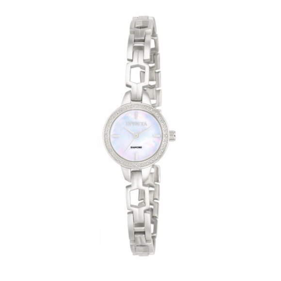 Invicta Wildflower Mother of Pearl SS Watch 0238 - Picture 2 of 8